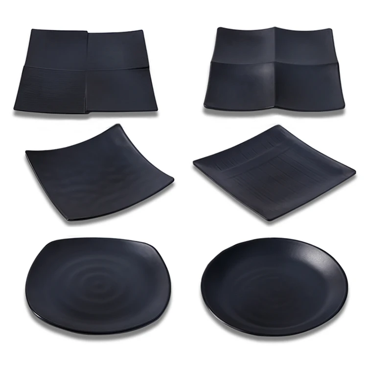 Dinner Plate Square Melamine Plates Sustainable Melamine Plates