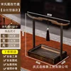 033 Song Family Handle - Gold Thread Sculpted Rattan Design