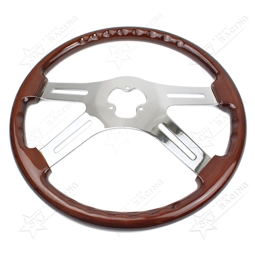 18 Inch 450mm 4 Spokes 18inch Wood Semi Trailer Semitrailer Wooden