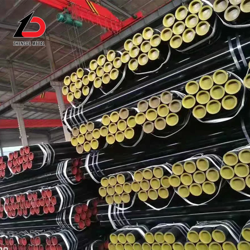 API SPEC 5L Pipeline ISO 3183 ASME B36.10 ERW Seamless Tubing Pipe L80 N80 X42 Oil Pipes