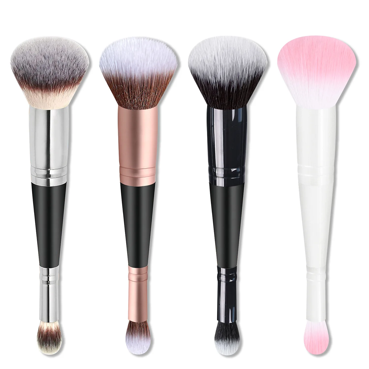 Professional Foundation Concealer 2in1 Doubleheaded Makeup Brush