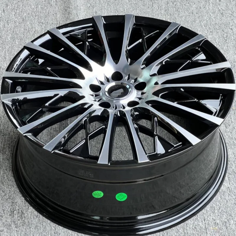 YL Black Machined Face WEDS KRANZE 855EVO 8.5J 20 Inch Wheel