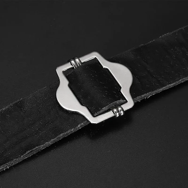 20-Pack Metal Vest Buckles - Hexagonal Double-Pin Slide Adjusters For Suits, Bags & DIY Projects