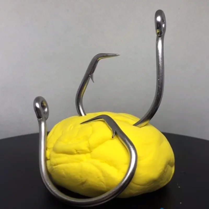 Top Right 39960 Stainless Steel Circle Hooks Sharp Durable Strong Tuna