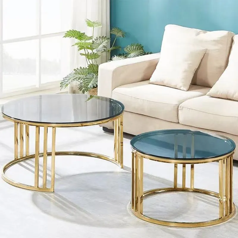 Modern Style Designs Glass Table Luxury Dining Room Furniture