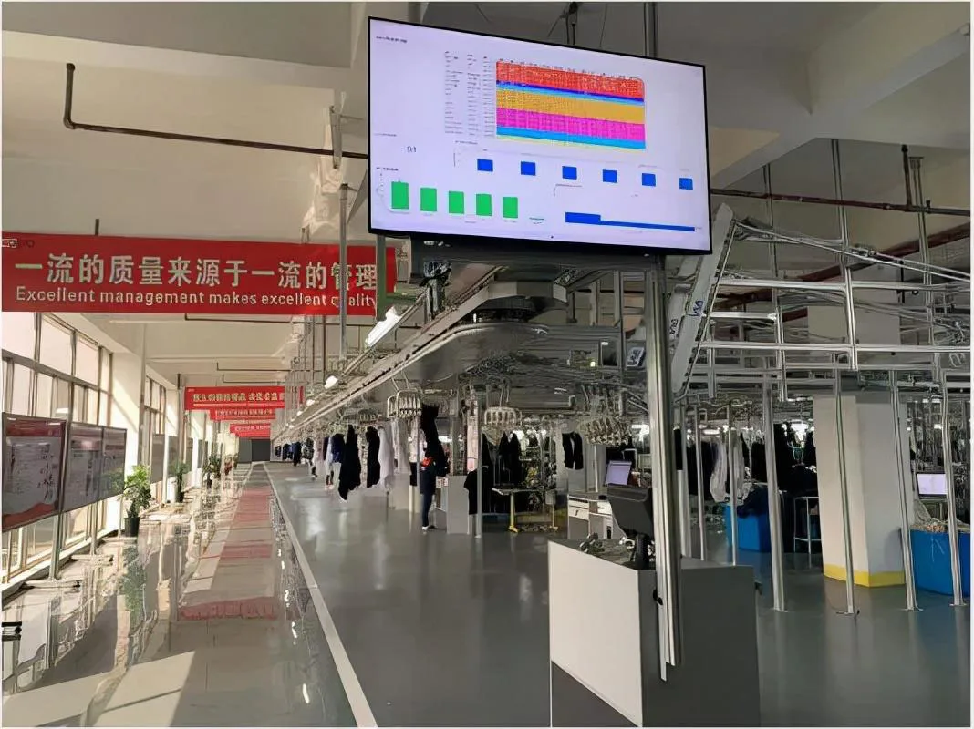 Intelligent hanging system high efficiency handing hanger suitable for Yin Eurotex INA system