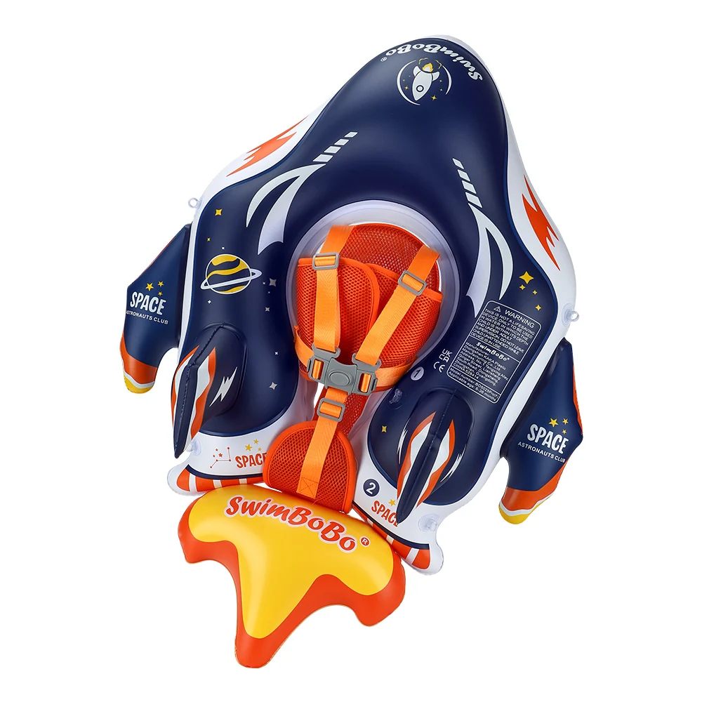 Swimbobo Inflatable Baby Swimming Float Water Toy Swimming Floats Trainer Child Swim Pool Ring PVC Children Floating for Summer