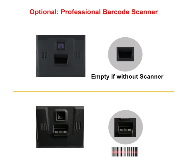 GOOJPRT Q2 Smart Mobile  All in One Pos Terminal With Printer Sim Card Wifi BT