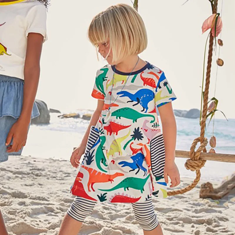 robe dinosaure fille