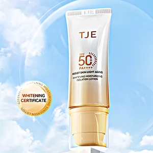 Wholesale SPF50+ PA++++ Niacinamide Whitening Moisturizing High Protection After Sun Repair Sunscreen Cream Sunblock Feature