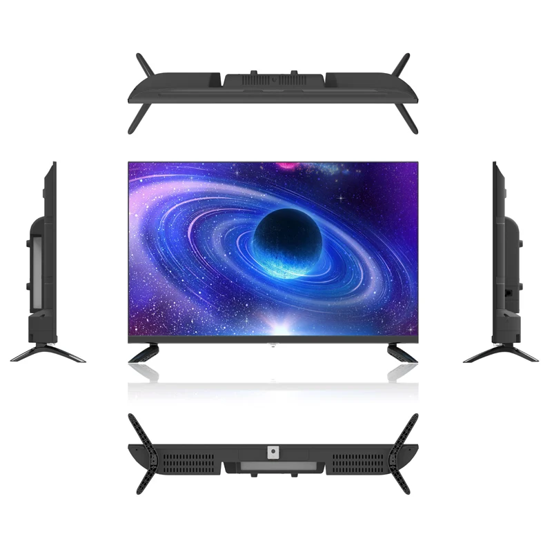 Google Androidtv Television 4K Smart TV 85 Inch 19 24 32 43 50 55 65 75 100 Inches LED TV Factory Wholesale Flat Screen LCD TV