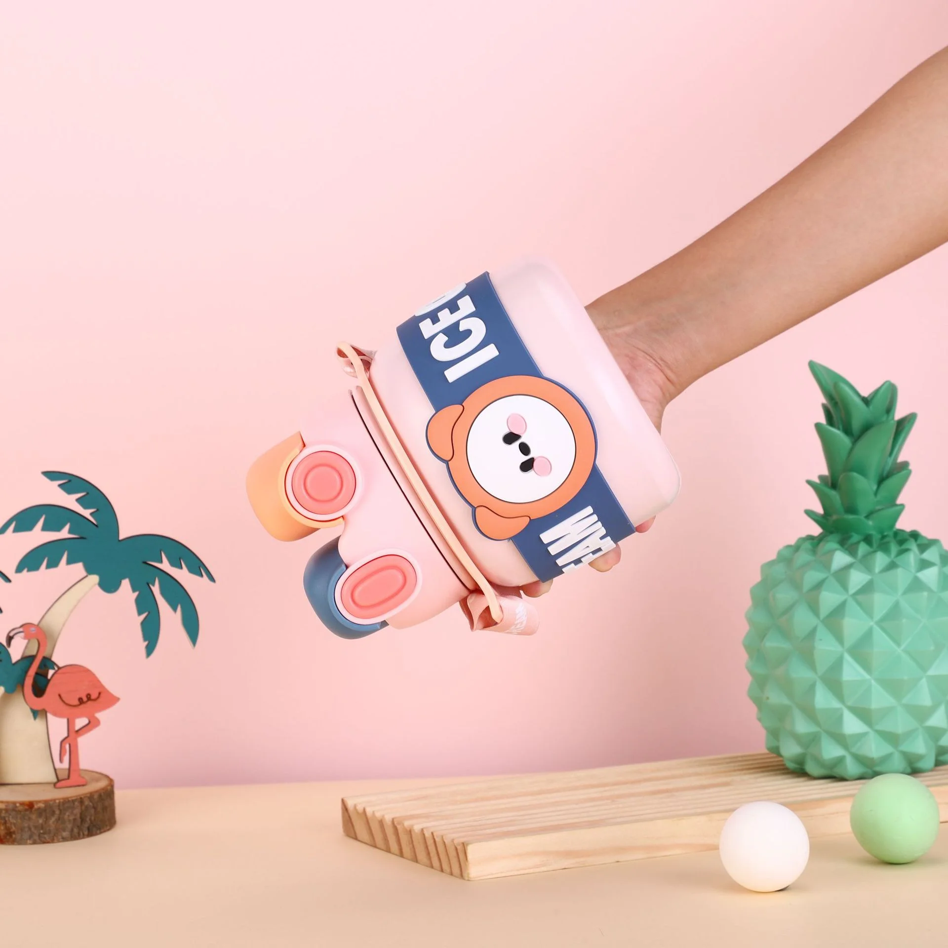 850ml Cartoon Rabbit Stainless Steel Flask Keep Drink Hot/cold