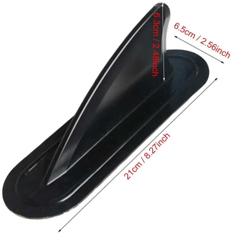 Surfboard Fin Surfboard Accessory PVC Paddle Fin Surfing Surf Side Small Water Fin for Paddle Board Stability 