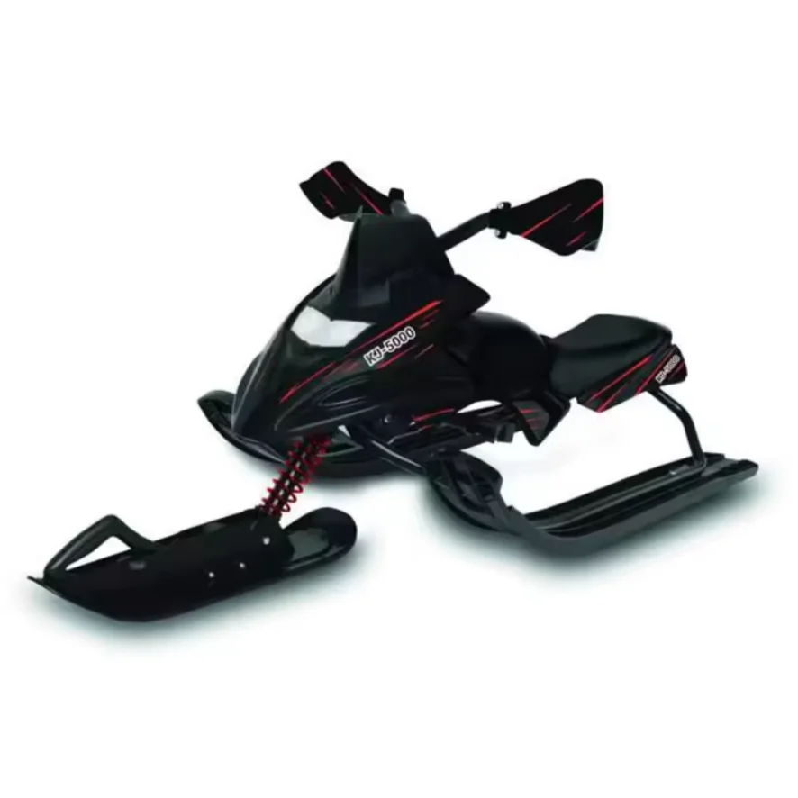 Good Quality Popular Cheap Snow Scooter With Brake Plastic Snowmobile Bike Ski for Sale Electric Snow Racer