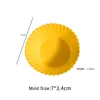 Yellow round Muffin Cup Mold