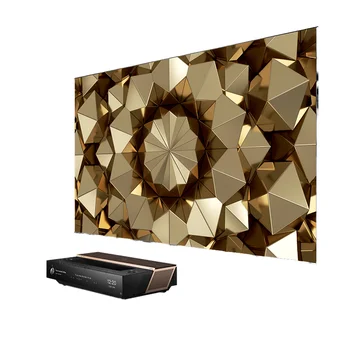 New Launched  FS650S 100-inch Projection Screens with Smooth Frame Easily Fixing Screens Fresnel Long Throw Projection Screen