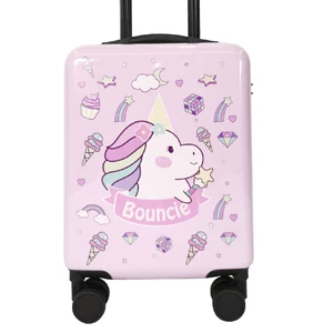 New Listing Cartoon Images Kids Luggage Custom Design Travel Trolley Children Suitcase Print Kids Trolley