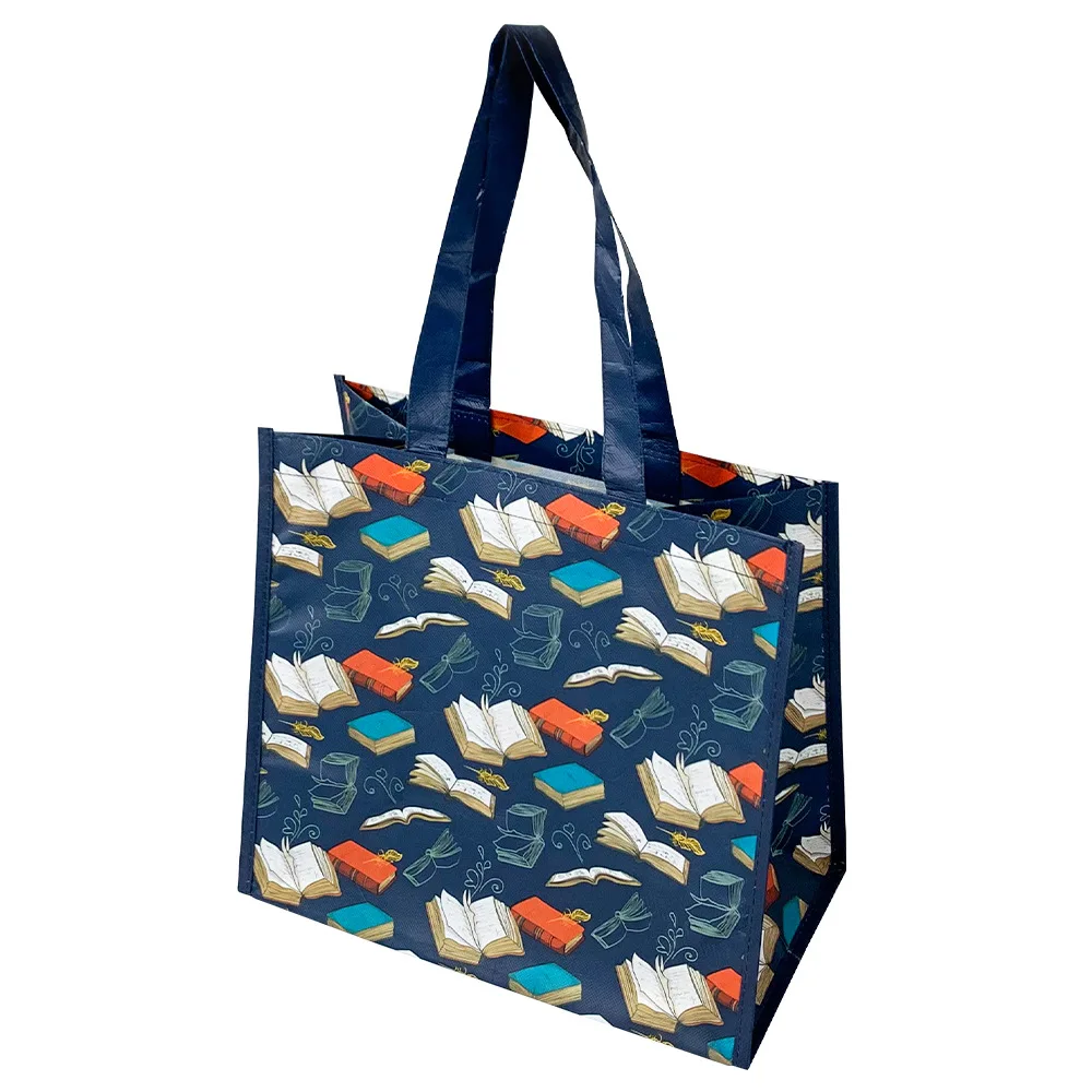 Custom Printed Eco Friendly Recycle PP Fabric Woven Clothes Shopping ...