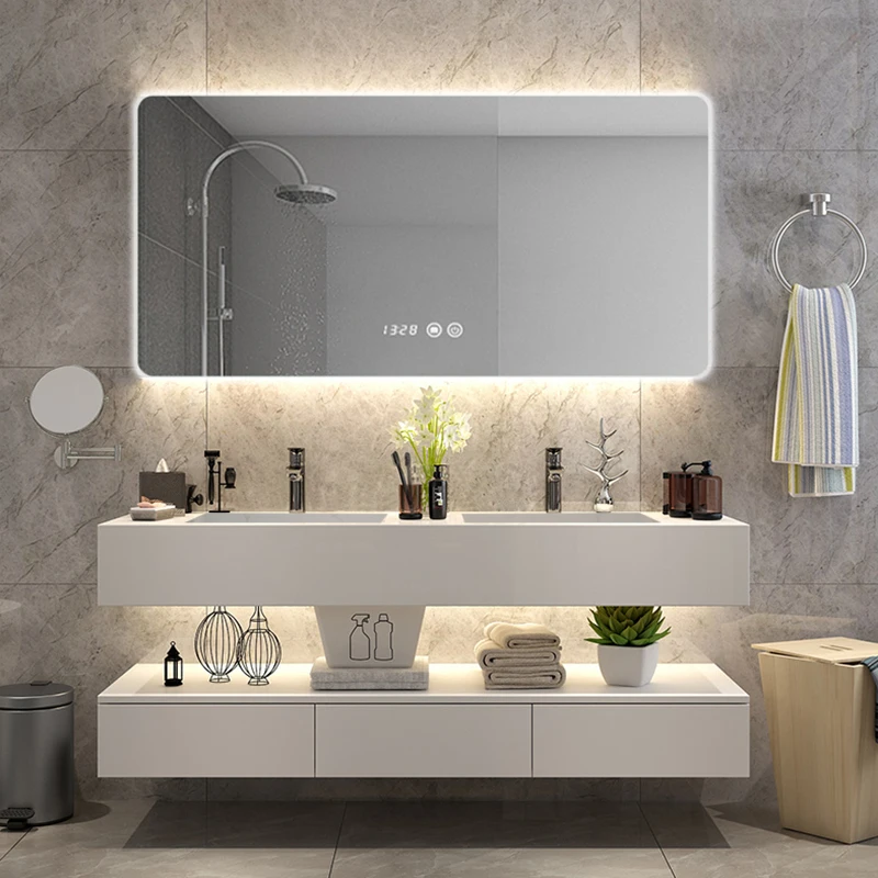 Modern Luxury American Bathroom Furniture Gold Bathroom Vanity Bathroom