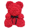 35cm bowknot bear  Red