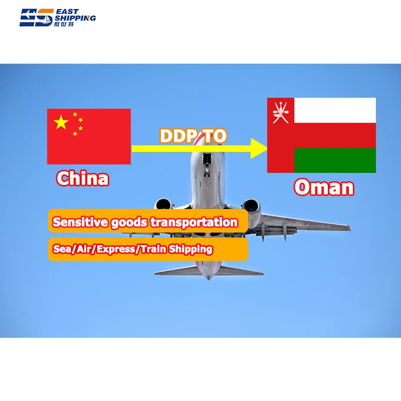East Shipping Agent Freight Forwarder To Oman Logistics Services DDP Door To Door Double Clearance Tax Shipping China To Oman