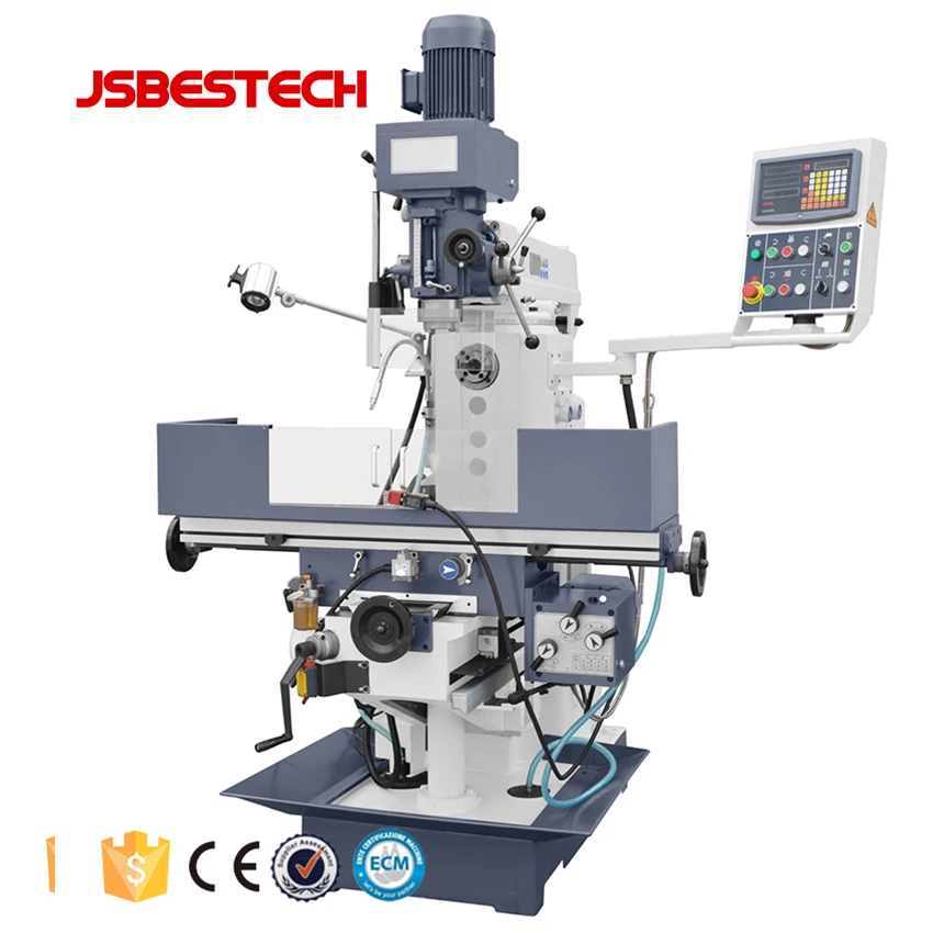 ZX6350D ISO 40 Manual Horizontal Vertical Milling Machine