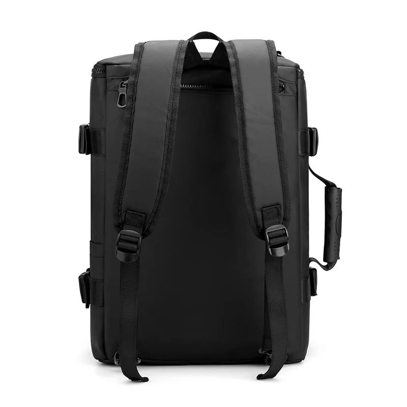 LMD Factory Custom OEM ODM Service Waterproof PU Material 3 Ways Usage 15.6 Inch Laptop Bag Backpacks for Men