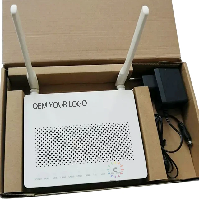 Brand New Hg8145v5 4ge + 2.4/5g Wi-fi+ 1usb+1p0ts 5dbi Wifi Dual Band ...