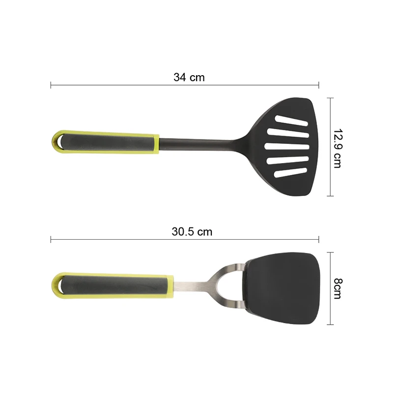 7pcs Nylon Cooking Utensils Set Multifunction Shovel Spoon Set Non