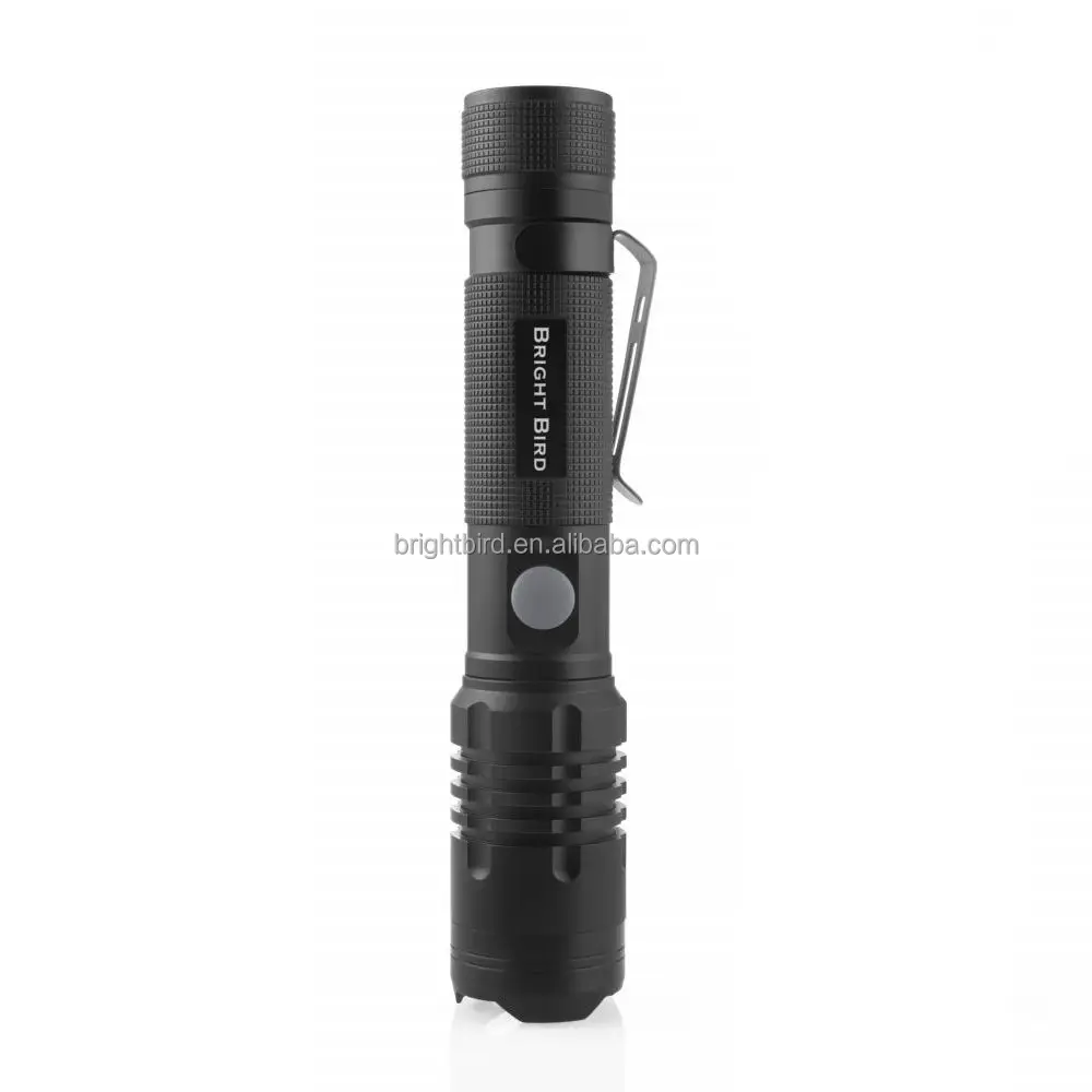Outdoor Mini Portable Zoom Flashlight Waterproof Camping Hiking