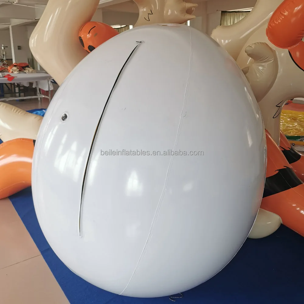 Customized PVC Inflatable Advertising Suit Unique Eggs Suit for Sale