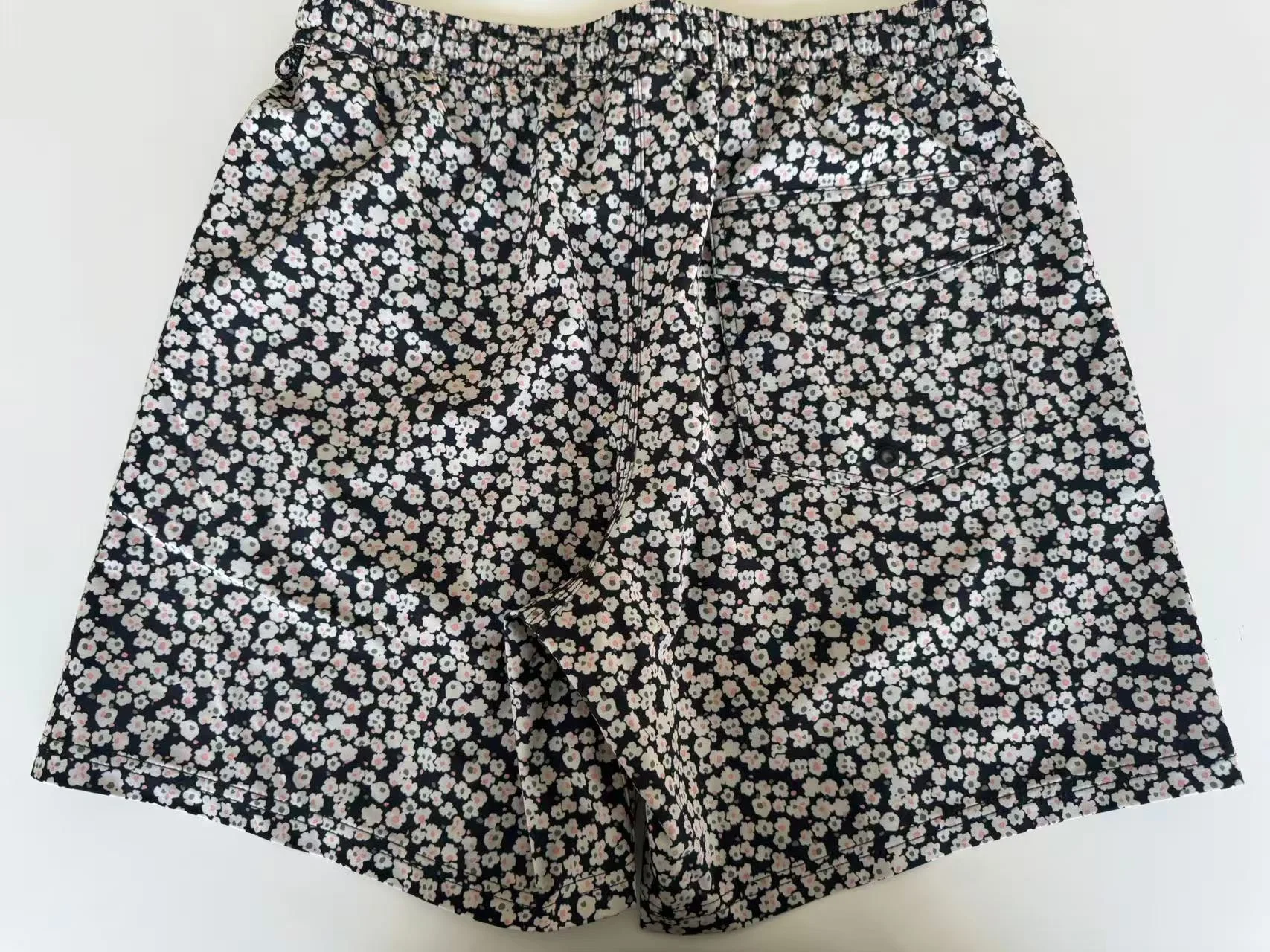 Custom Digital Printed Worsted Fabric Quick Dry Breathable Men's Swimsuit Swimming Trunks Sexy Beach Shorts Surf Board Elastic manufacture