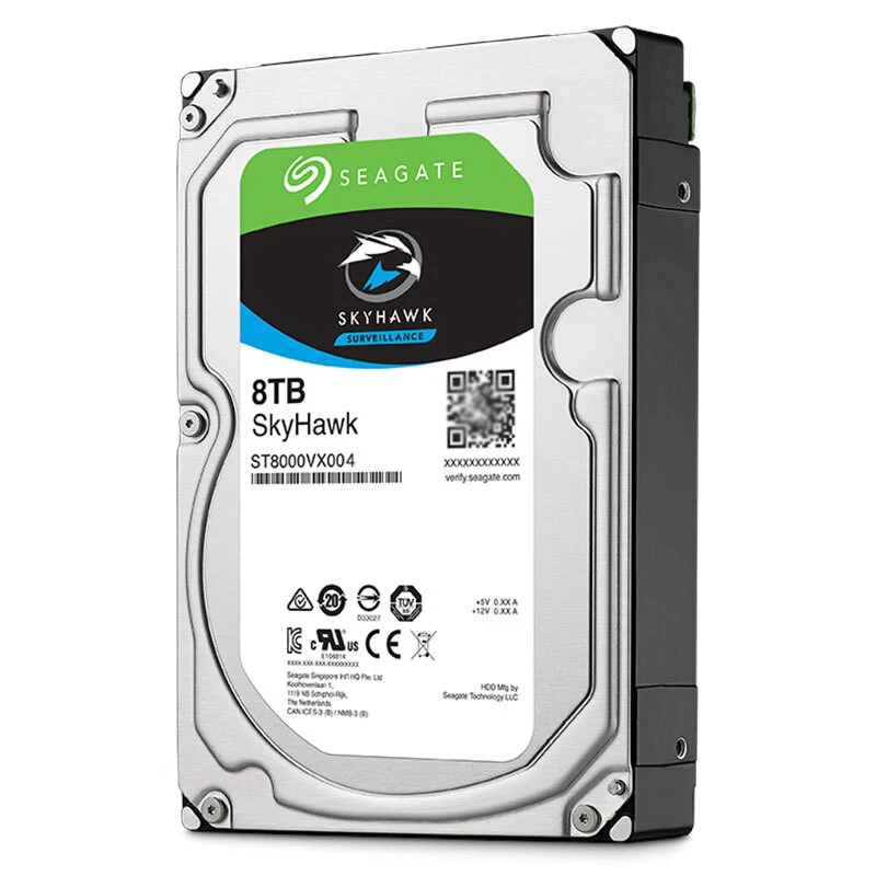 Seagate Skyhawk 8TB HDD - Ideal for Surveillance & Monitoring