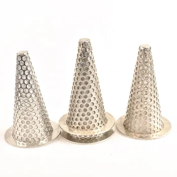 304 316 Stainless Steel Wire Cloth Lining Cone Pipeline Strainers Replacement