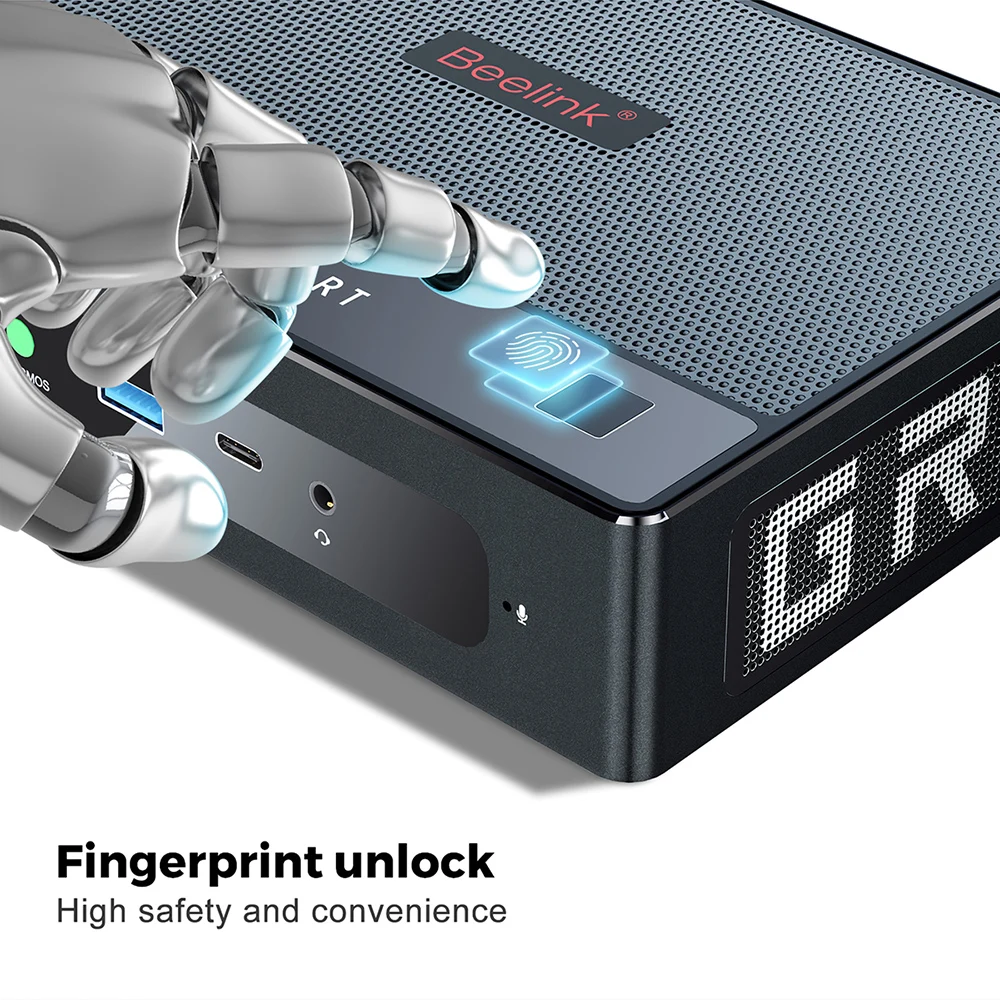 AMD R9 5900HX Mini PC Gaming Computer with 32GB RAM & WiFi 6E