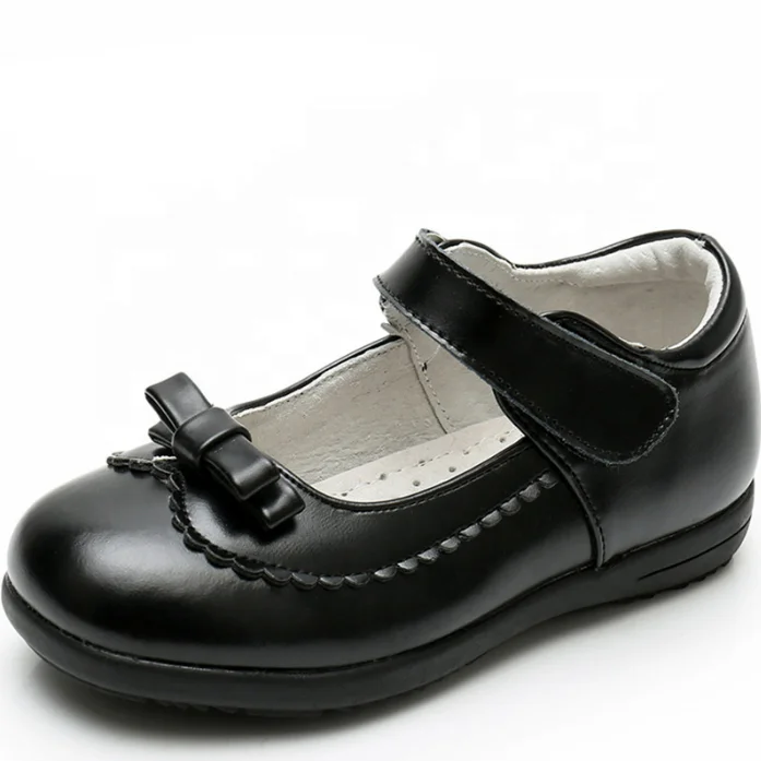 Soft and Comfortable Kids School Shoes for Girls in Black