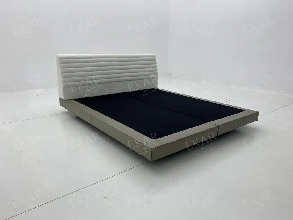 product stainless steel brushed finish bed frame with easy disassembly   sleek and versatile bed design-70