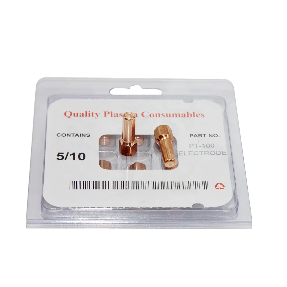 Huarui Consumables Plasma Nozzle 51246.12  Electrode 52556 for PT100 Plasma Machine Torch