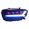 red demon eye-headlight