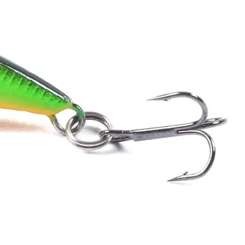 Hot Wholesale 8CM 9G Minnow Lure Hard Plastic Fishing Bait for Bass Fishing Diving Depth 0-1.5M Sinking Minnow Fishing Lure – Minnow – view 4