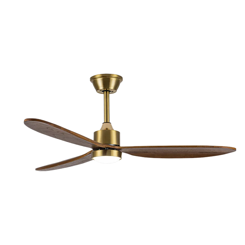 72 Talampakan Modern na Disenyong Klasiko na Solid na Kawayang Ceiling Fan na may LED Liwanag na may Remote Control Dimmable 3CCT Reversible BLDC Motor