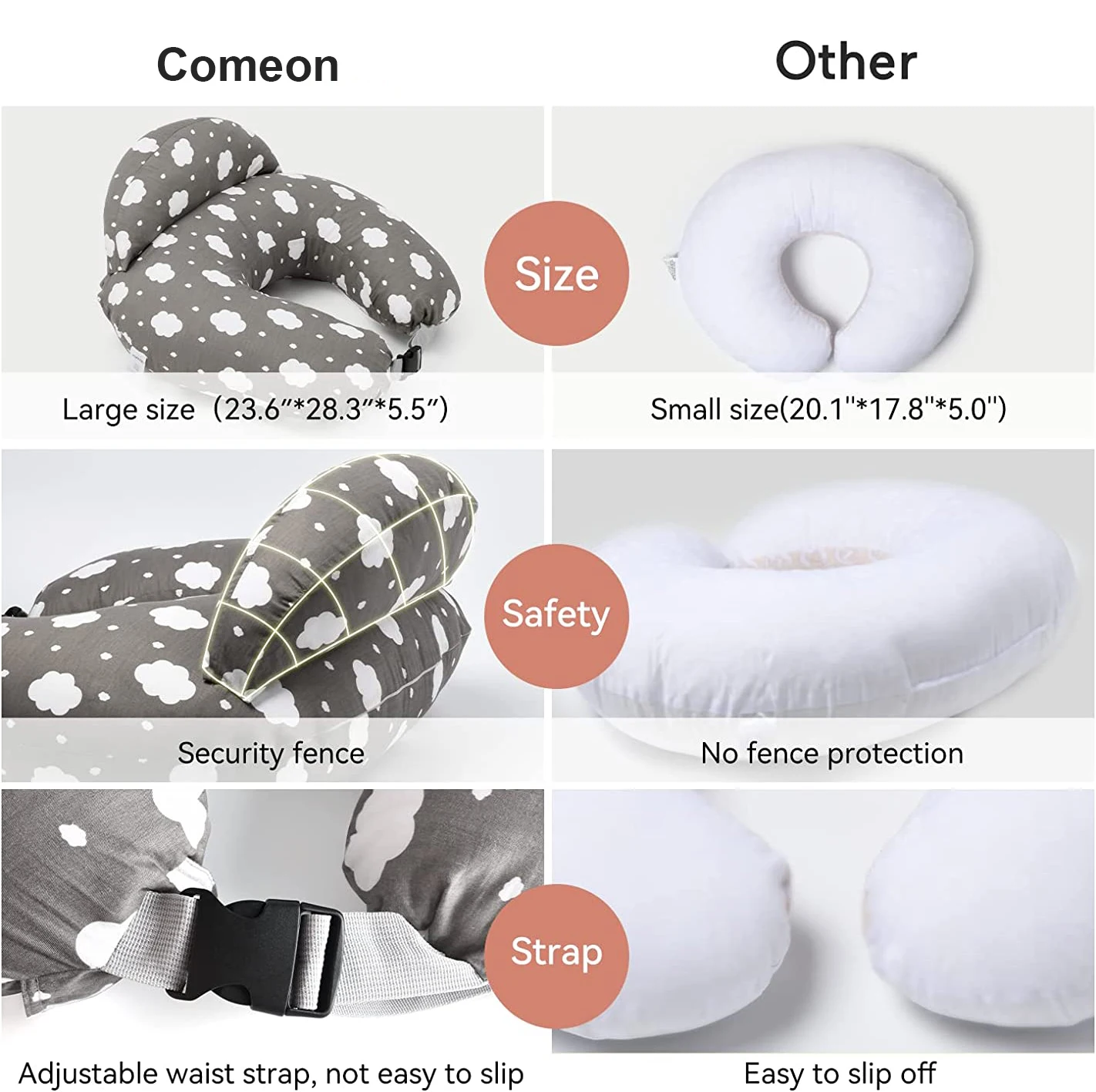 Factory Breast Feeding Pillow Baby Breastfeeding Nursing Pillow Baby Nursing Pillows For