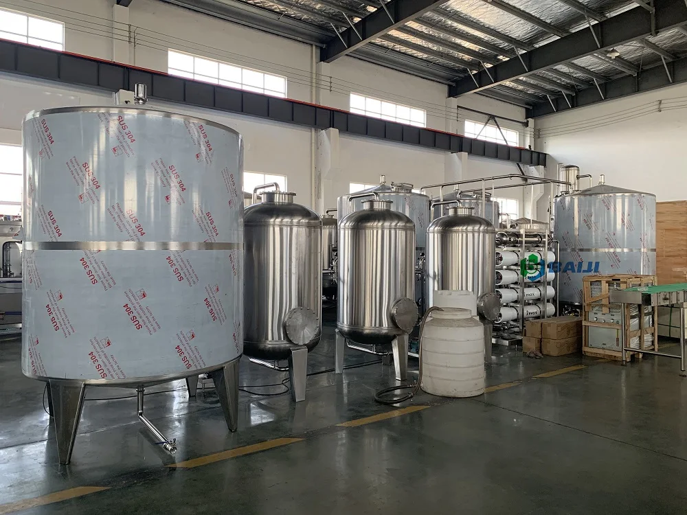 Коммерческая установка для фильтрации питьевой воды/машина очистки и розлива минеральной воды/Производственная