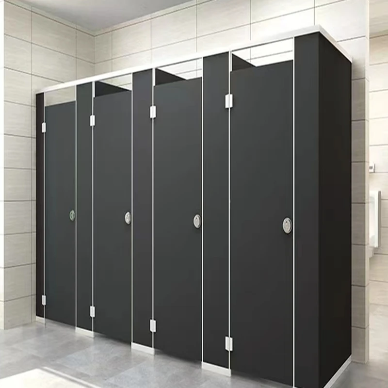 12mm HPL Partition Compact Laminate Board Waterproof Public Toilet Wall Partition Toilet Cubicle