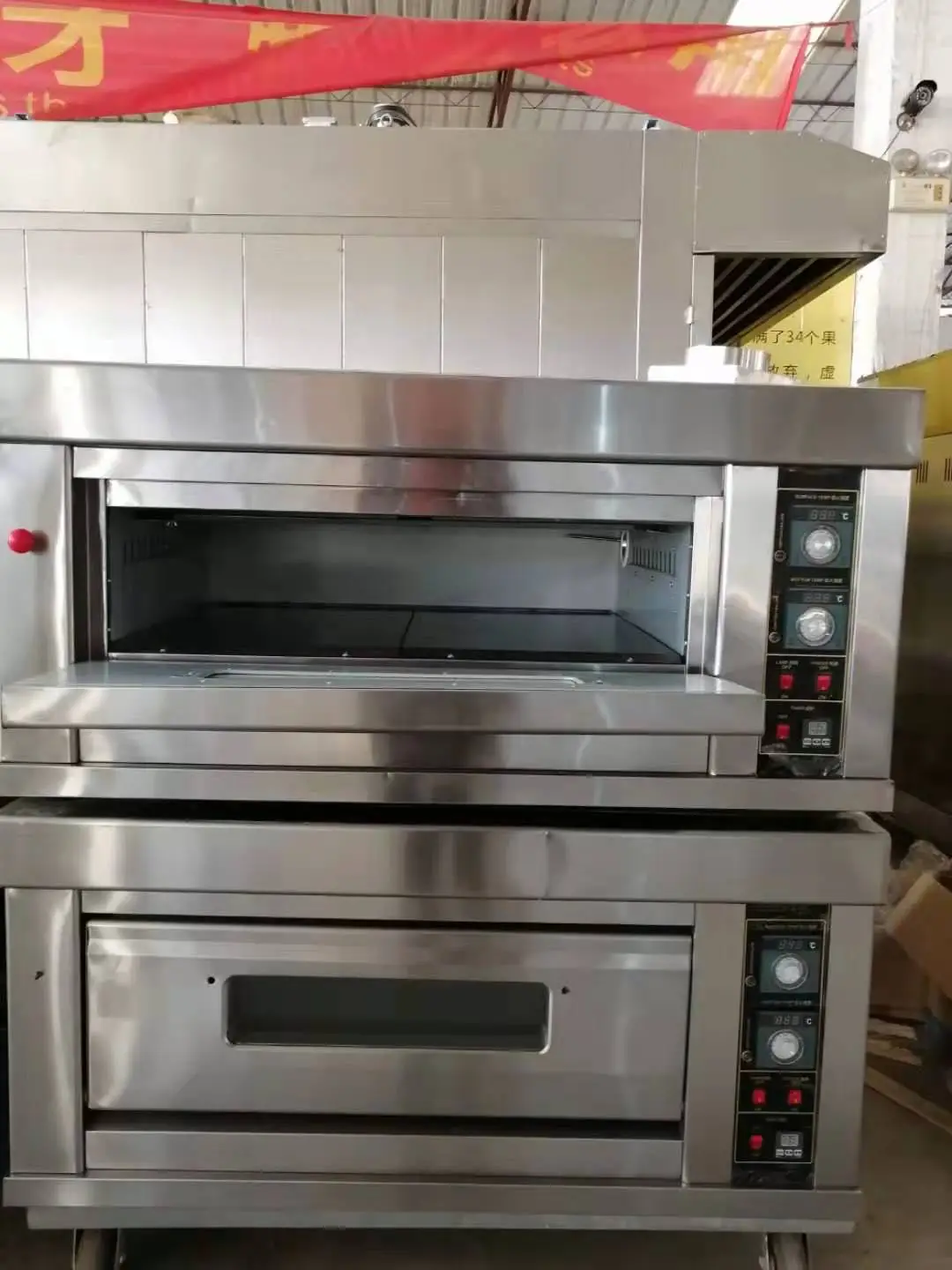 Restaurant Pastry And Bakery Equipment Large-capacity Pizza Oven Commercial Electric roast turkey grilled fish details