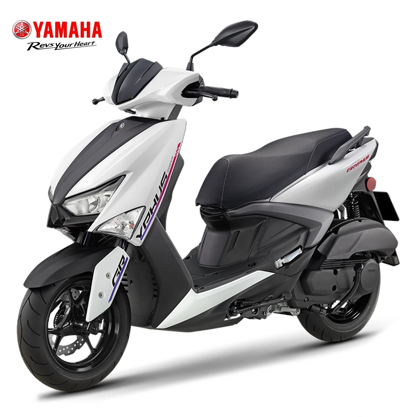 本物の台湾製 Yamaha Cygnus Cryphus 125 ABSスクーター、127kg、784mm 