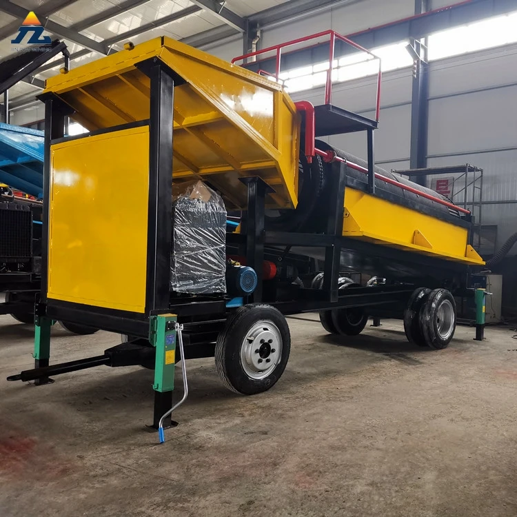 Best Price Government and Private Projects Gold Wash Plant with Sluice Gold Extraction Gold Trommel Machine