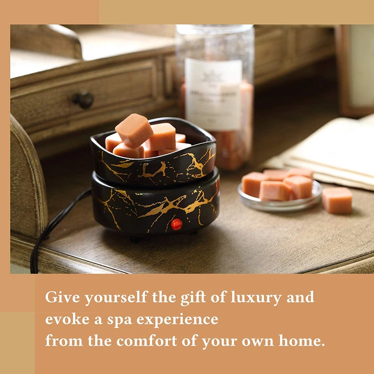 2in 1 Luxurious Wax Melter,Electric Candle Warmer Buy 2 In 1