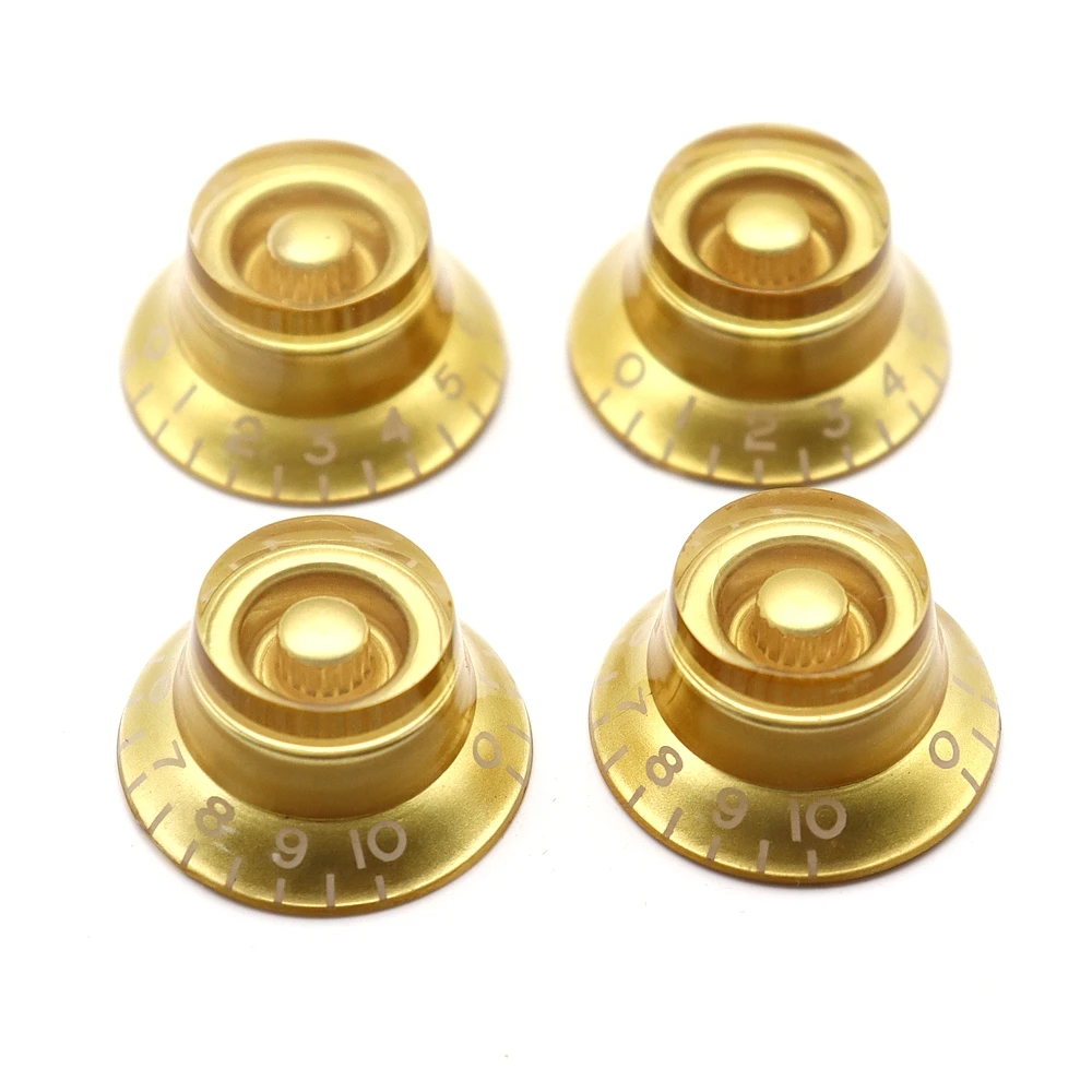Multi Color Electric Guitar Volume Tone Knob Top Hat Straight Guitar Speed Control Knob Plastic