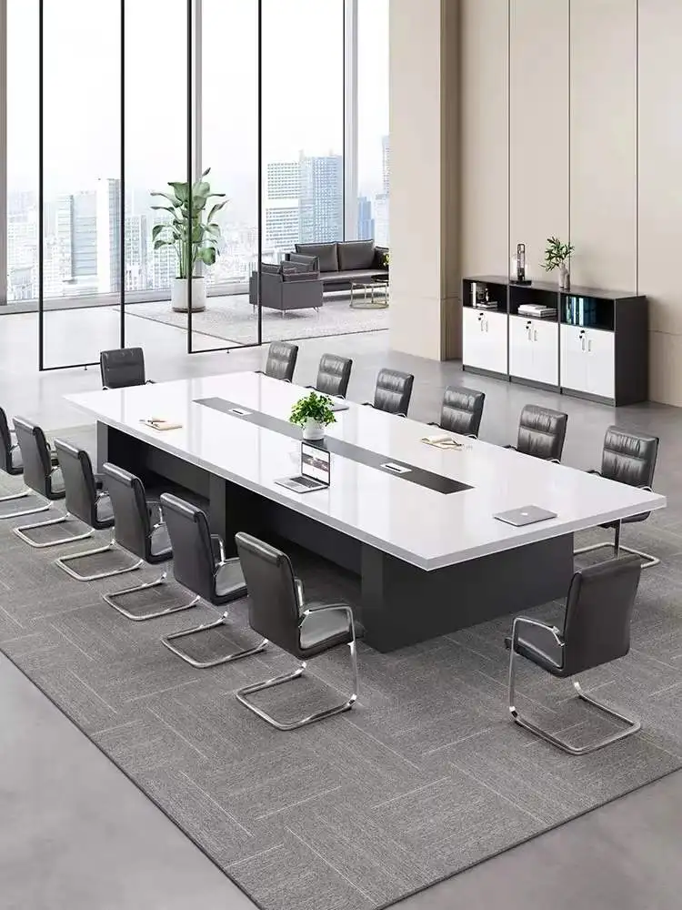 salle de conférence de luxe grand bureau ovale table de réunion conception  table de banquet